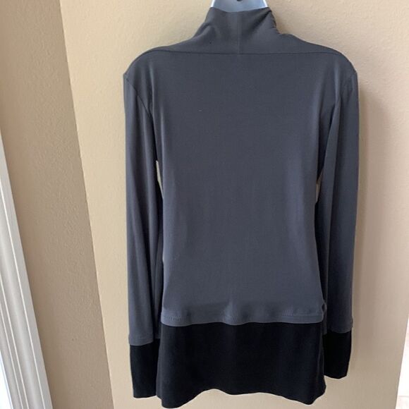 Kuhl Women’s Gray‎ Black Long Sleeve Shirt Tunic Size Small - Picture 5 of 9